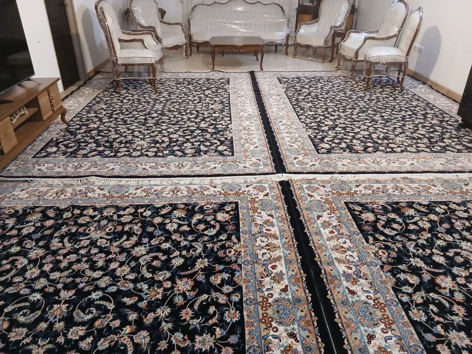 ۹تا فرش ۹متری در حدنو که ۲ تا نو نو|فرش|همدان, |دیوار