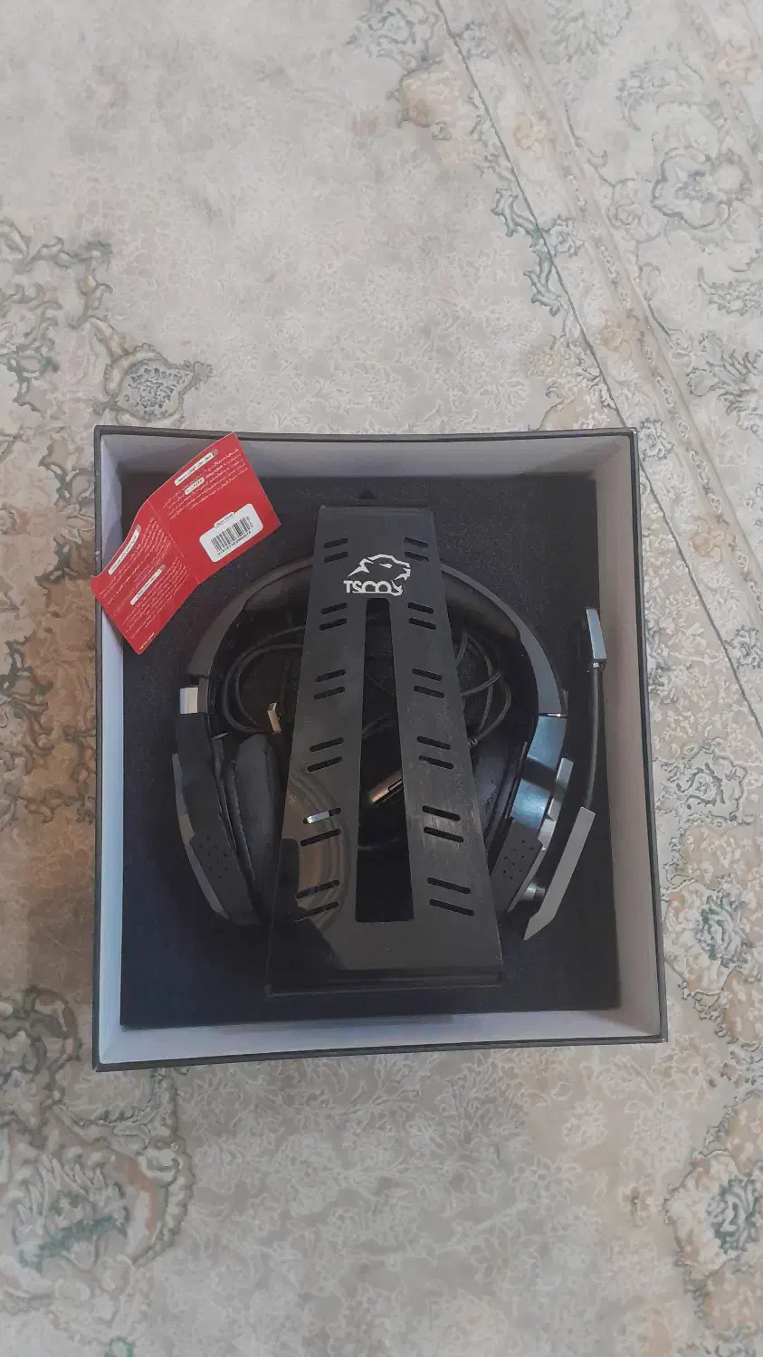 هدفون تسکو سالم همراه جعبه و پایه|قطعات و لوازم جانبی رایانه|تهران, شمسآباد|دیوار