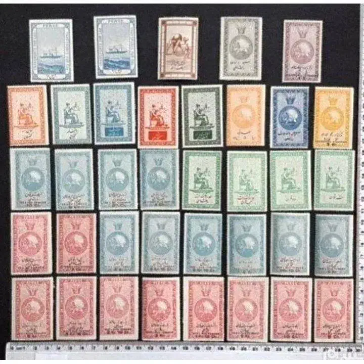 تمبرهای استثنایی و زیبا برای کلکسیونرهای خاص|کلکسیون سکه، تمبر، اسکناس|قم, ژاندارمها|دیوار