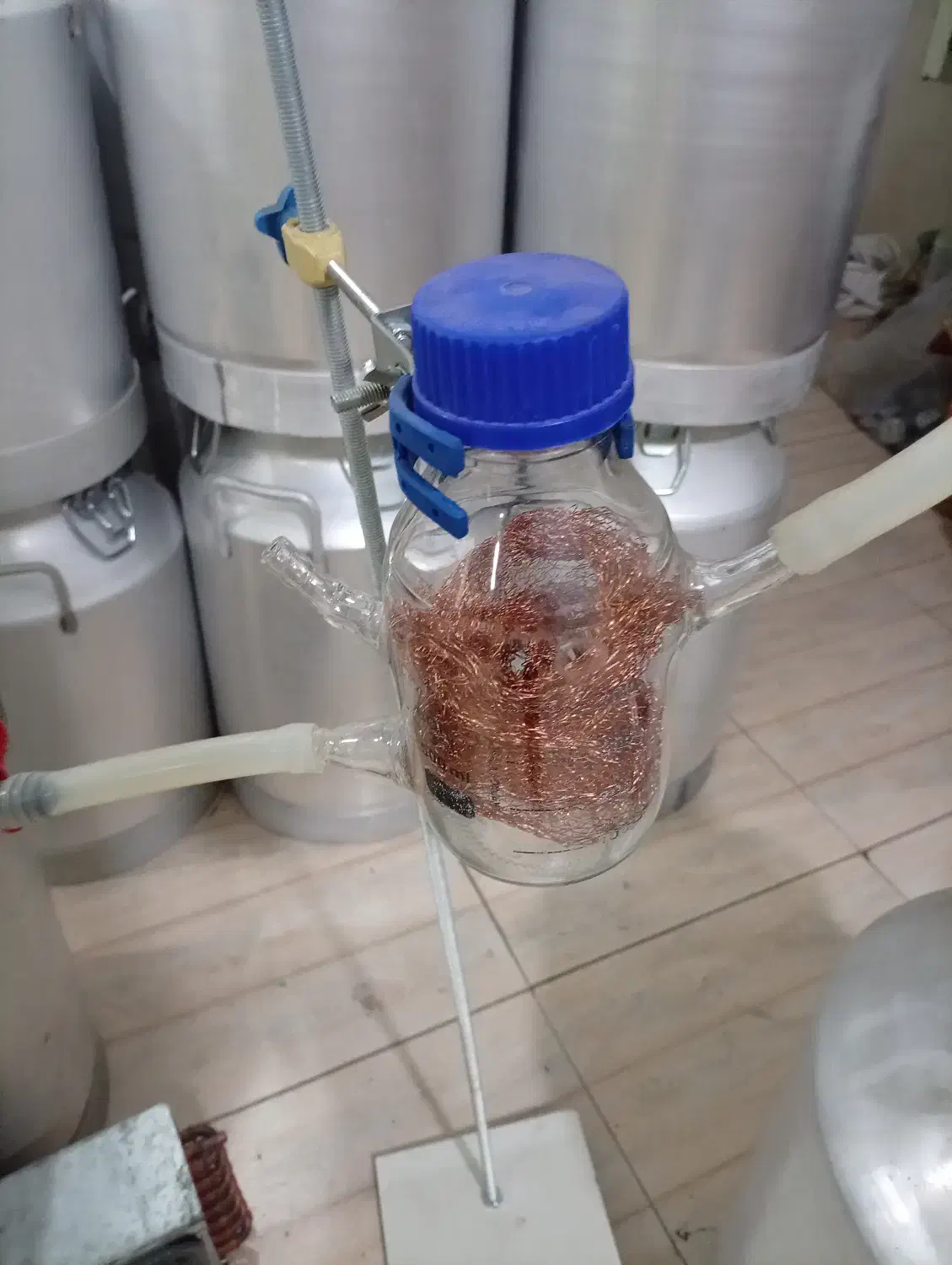 کندانسور عرقگیری زودپز گلابگیری دیگ عرق گیر دستگاه|ظروف پختوپز|تهران, خزانه|دیوار