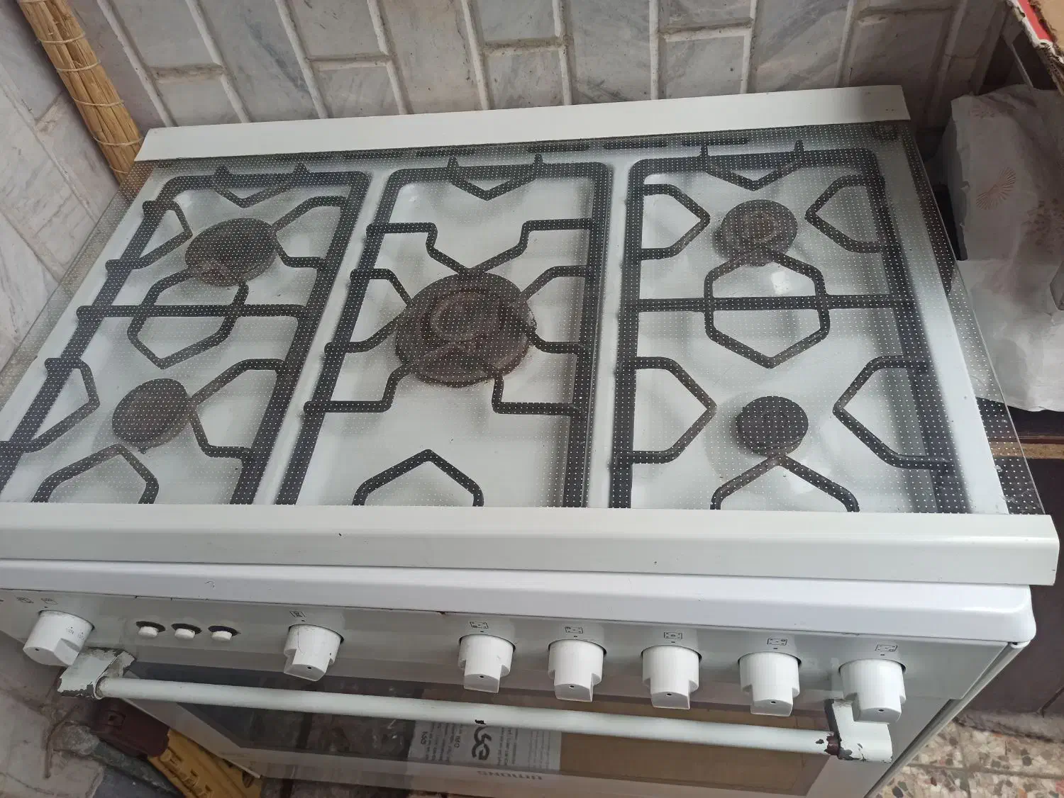 گاز ۵شعله فر دار|اجاق گاز و لوازم برقی پخت‌وپز|لنگرود, |دیوار