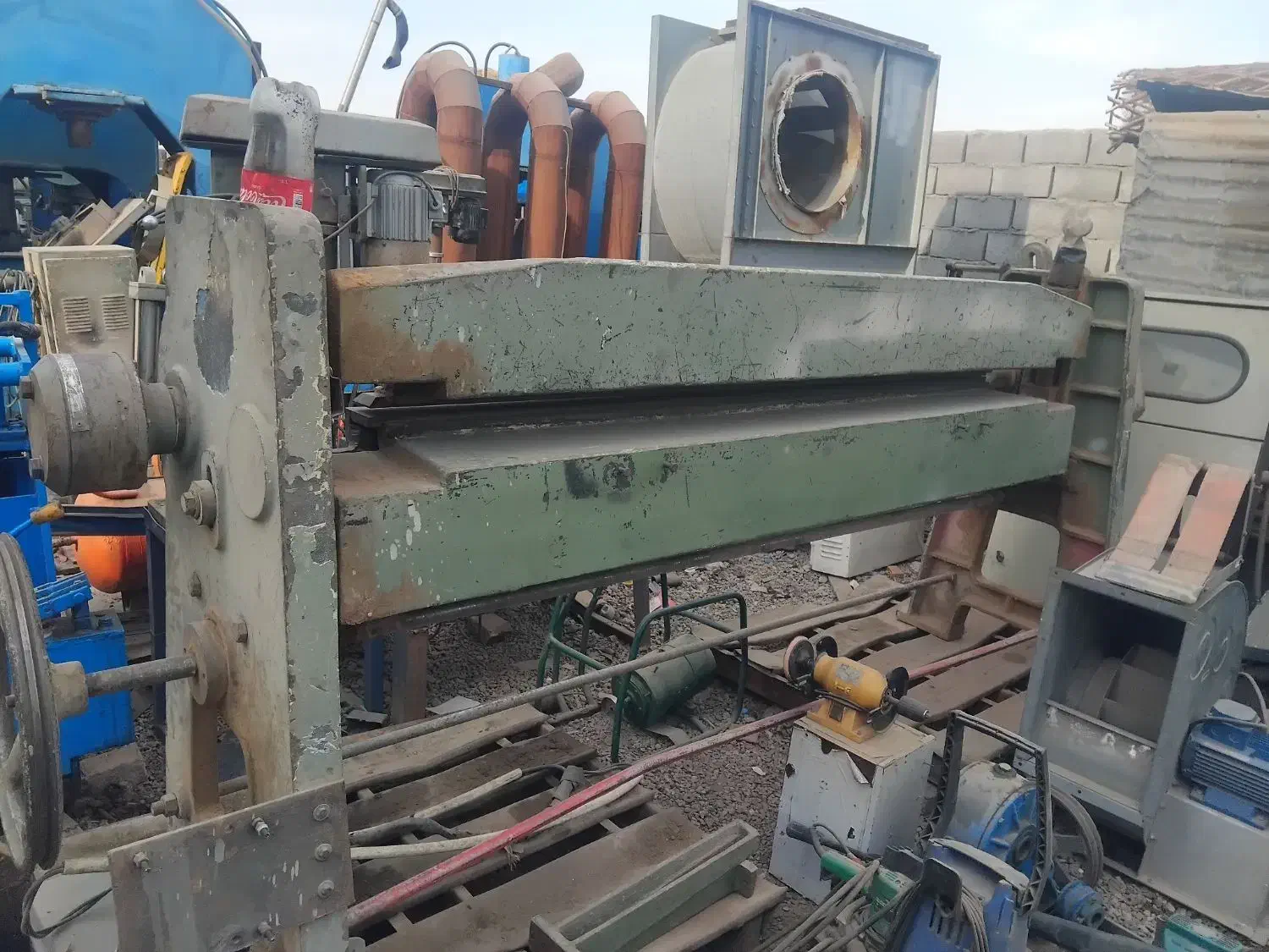 خم کن نورد اره آتشی قیچی پرس اره نواری لنگ وینچ پر|ماشینآلات صنعتی|مشهد, رباط طرق|دیوار