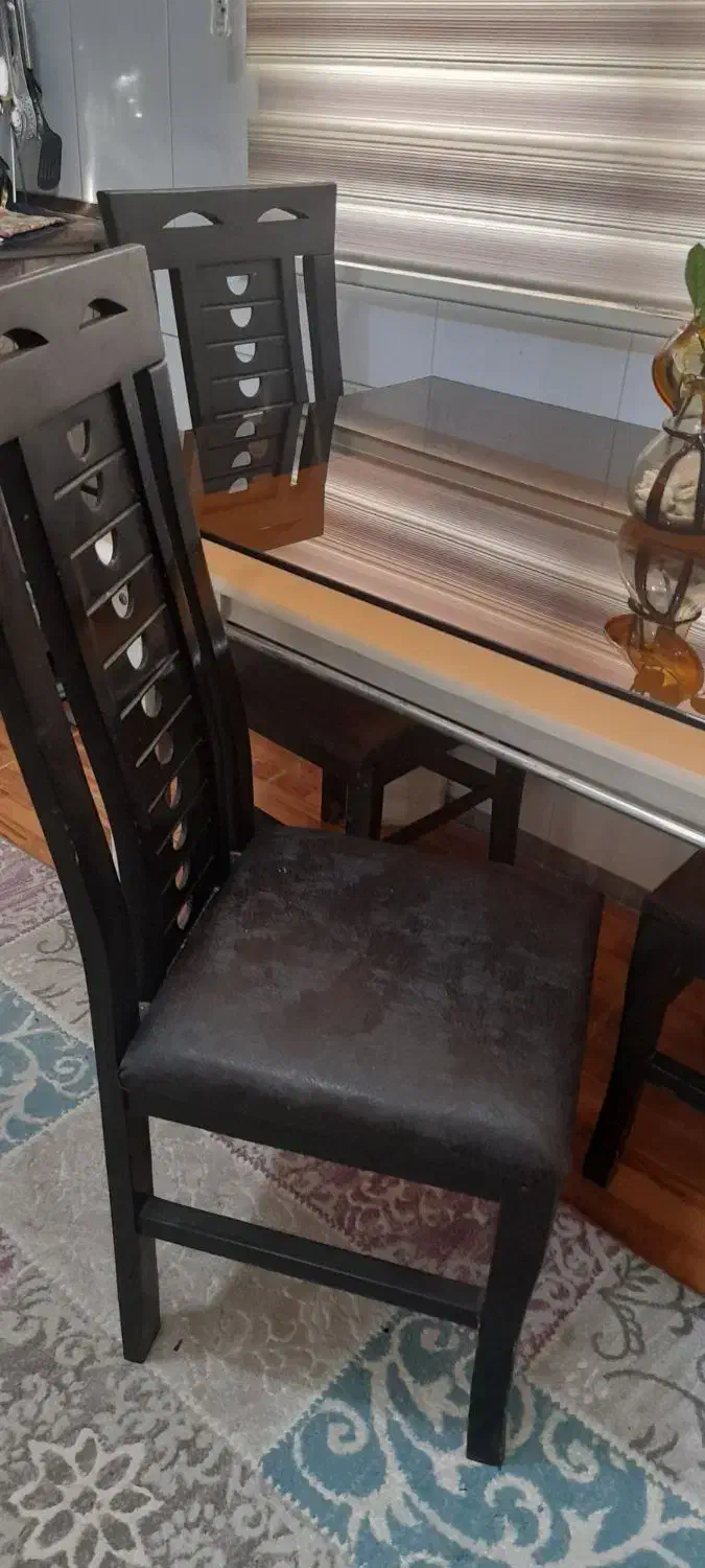 میز ناهار خوری ۴ نفره|میز و صندلی غذاخوری|اراک, |دیوار