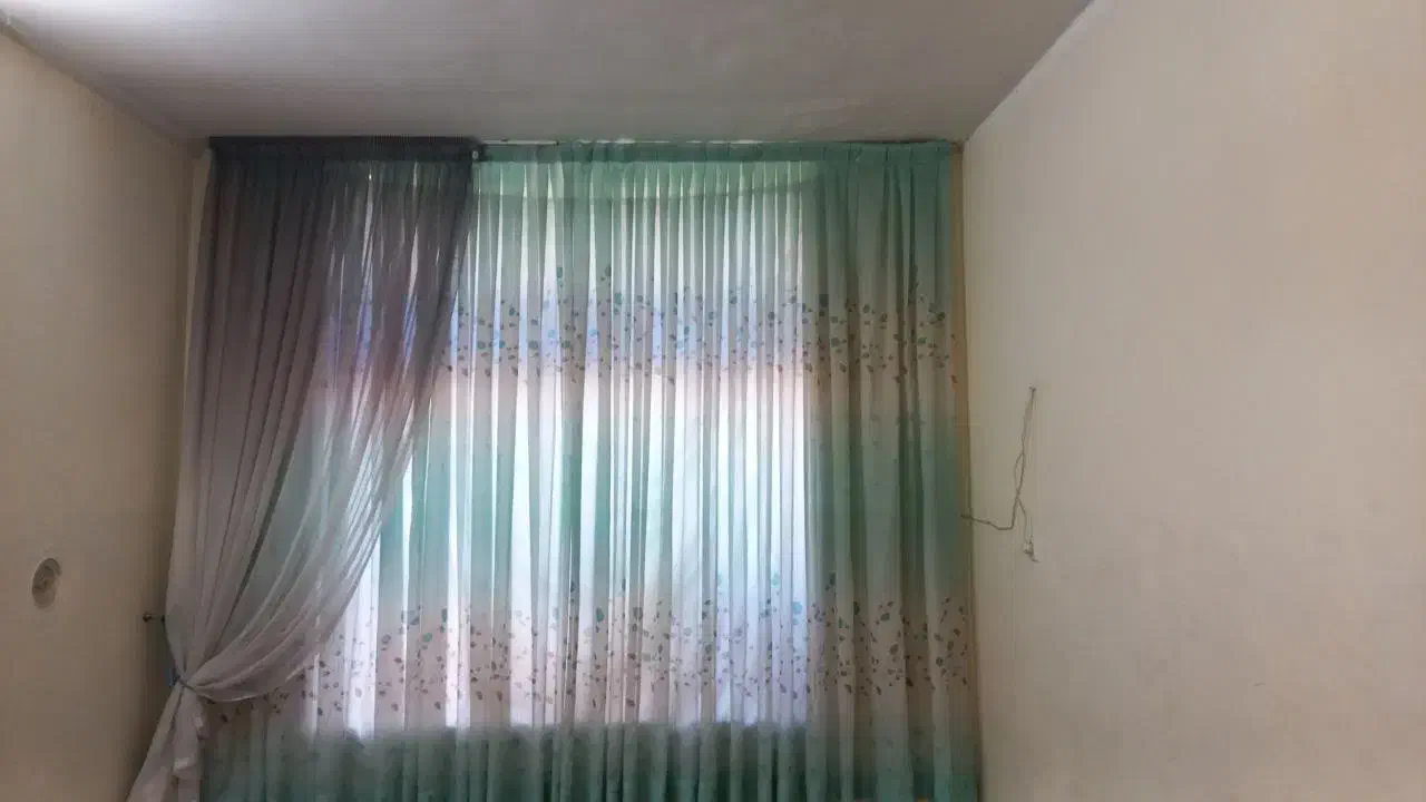 پرده حریر طرحدار|پرده، رانر، رومیزی|مشهد, مصلی (کارمندان اول)|دیوار