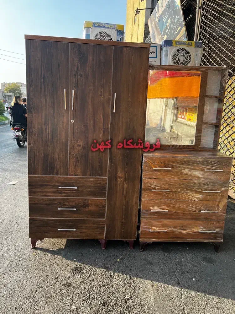 کمد لباس دراور ریلی طرح نوار پهن پایه|جاکفشی، کمد، دراور|تهران, آذربایجان|دیوار