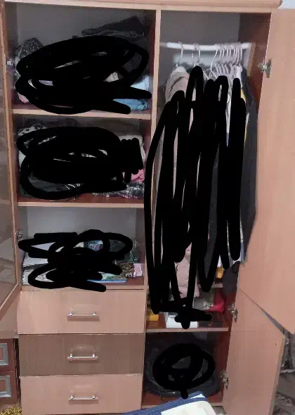 کمد|جاکفشی، کمد، دراور|رضوانشهر, |دیوار