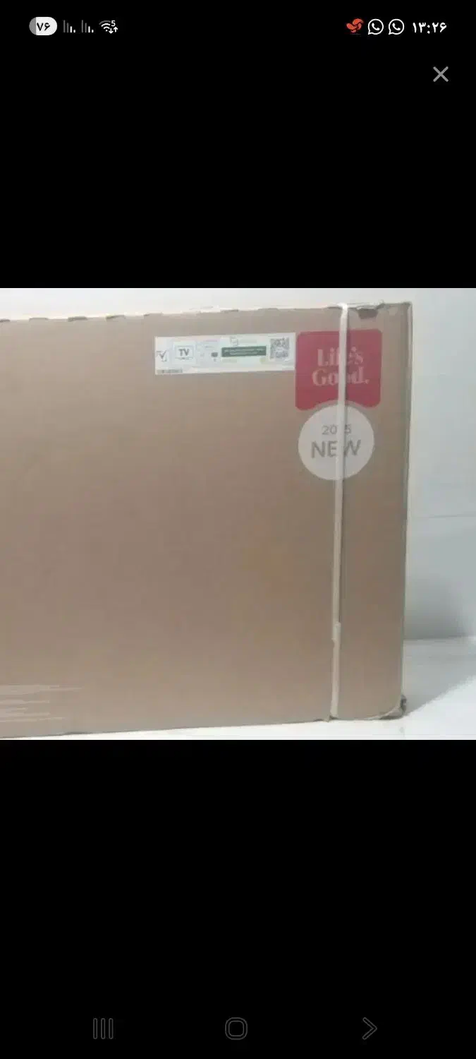 کارتون تلویزیون سونی ۶۵ اینج سالم|تلویزیون و پروژکتور|بندرعباس, |دیوار