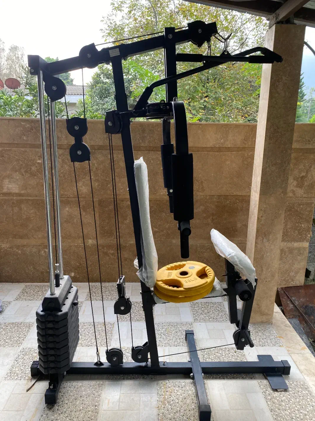 دستگاه بدنسازی چند کاره|تجهیزات ورزشی|چالوس, |دیوار