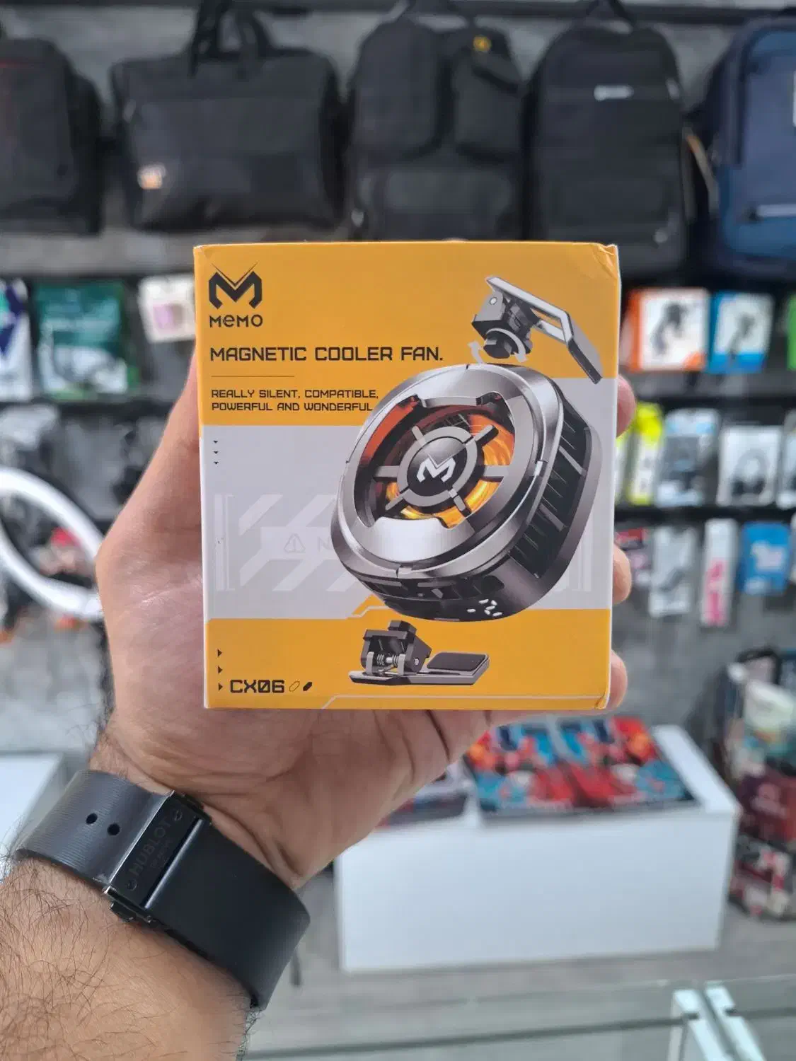 فن مگنتی/خنک کننده موبایل/ CX07|لوازم جانبی موبایل و تبلت|فردیس, فردیس|دیوار