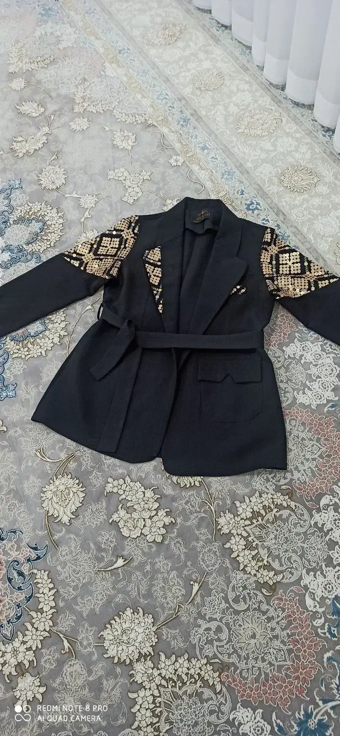 مانتو دیپلمات مشکی|لباس|ایلام, |دیوار