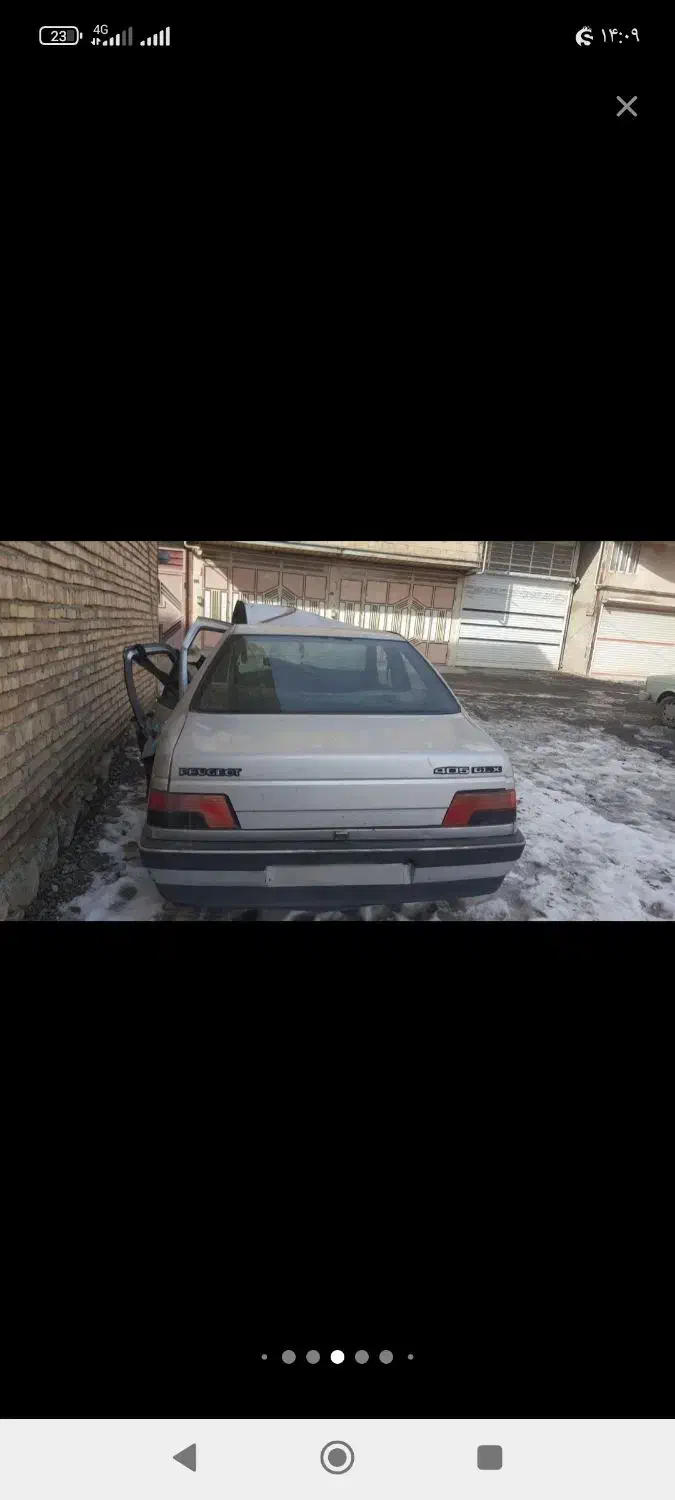 قسمت عقب ۴۰۵|قطعات یدکی و لوازم جانبی|سنندج, |دیوار