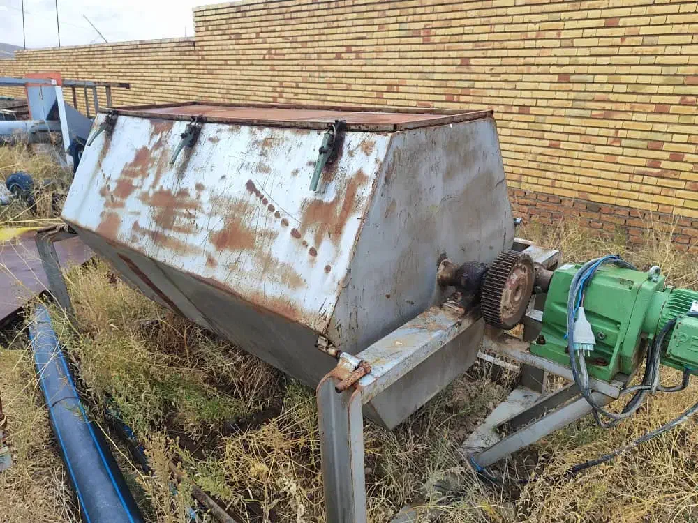 میکسر افقی یک تن درساعت فروشی|عمده‌فروشی|میاندوآب, |دیوار