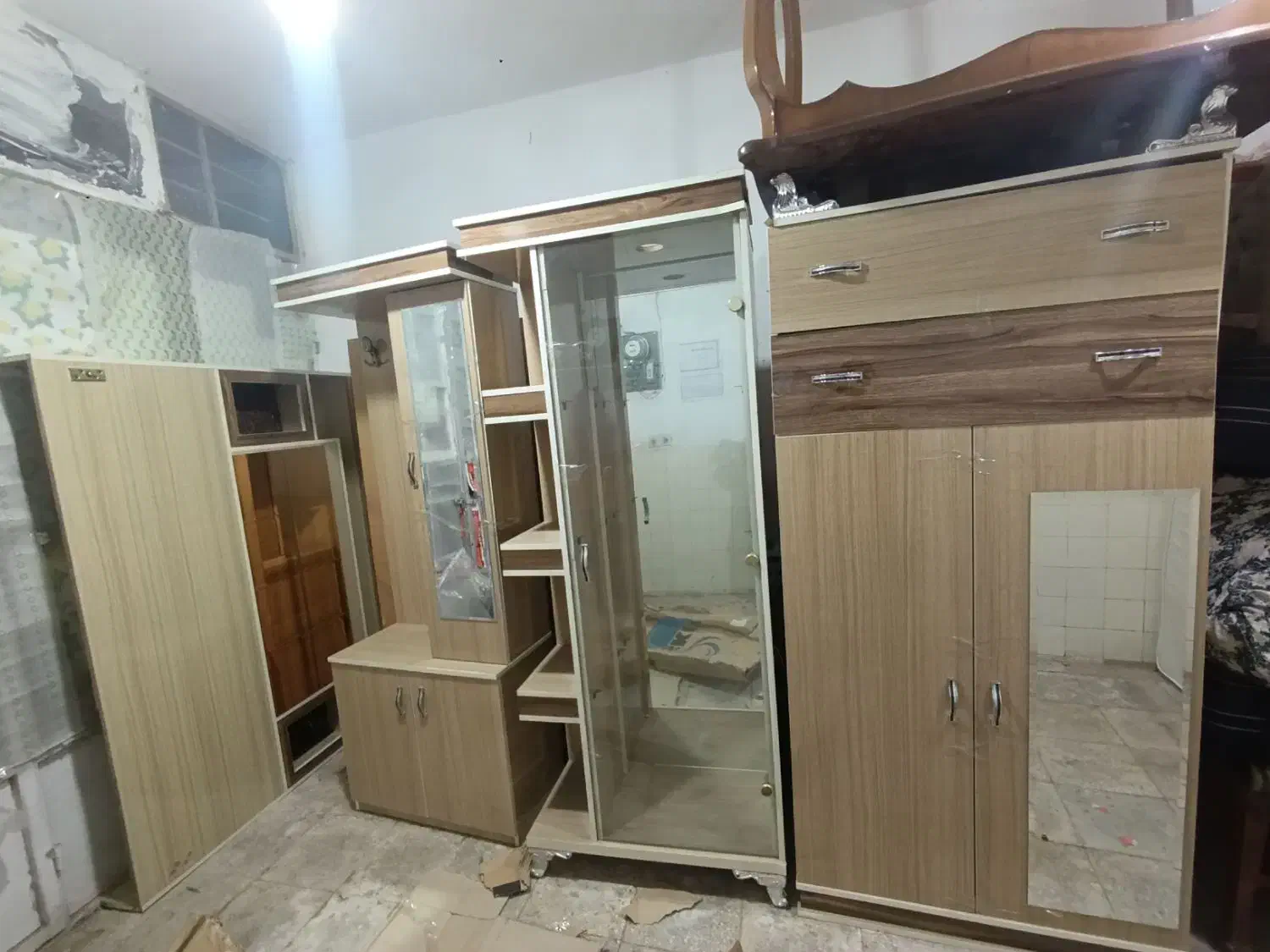 سرویس چوب کارتهران درحدنو قیمت توافقی|تخت و سرویس خواب|فردوس (خراسان), |دیوار