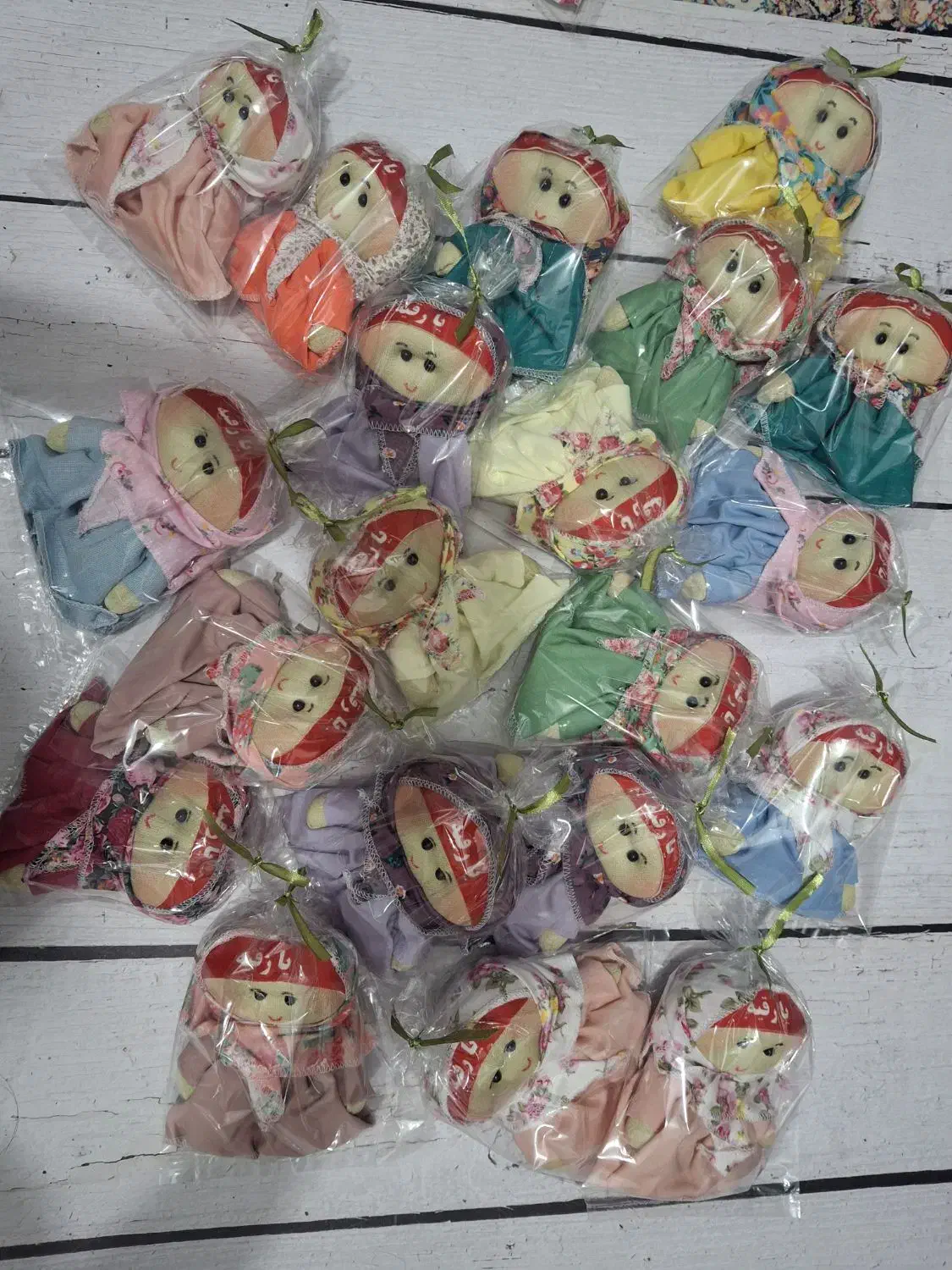 عروسک رنگی مذهبی با سربندیارقیه|صنایع دستی و سایر لوازم تزئینی|ورامین, شهرک مدرس|دیوار