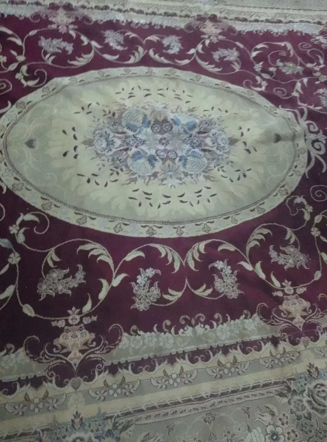 فرش زرشکی کرمی|فرش|قم, شهر قائم|دیوار