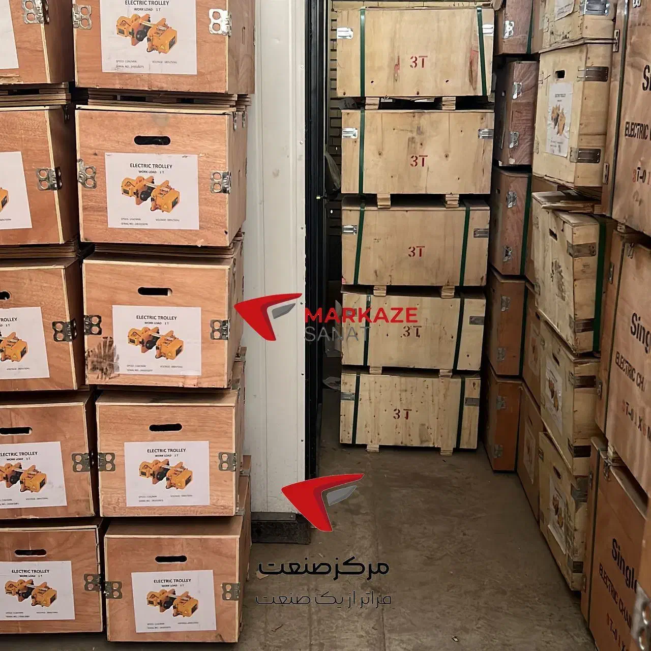 جرثقیل سقفی زنجیری 2 تن و 3 تن 4 کاره|ماشین‌آلات صنعتی|تهران, بازار|دیوار