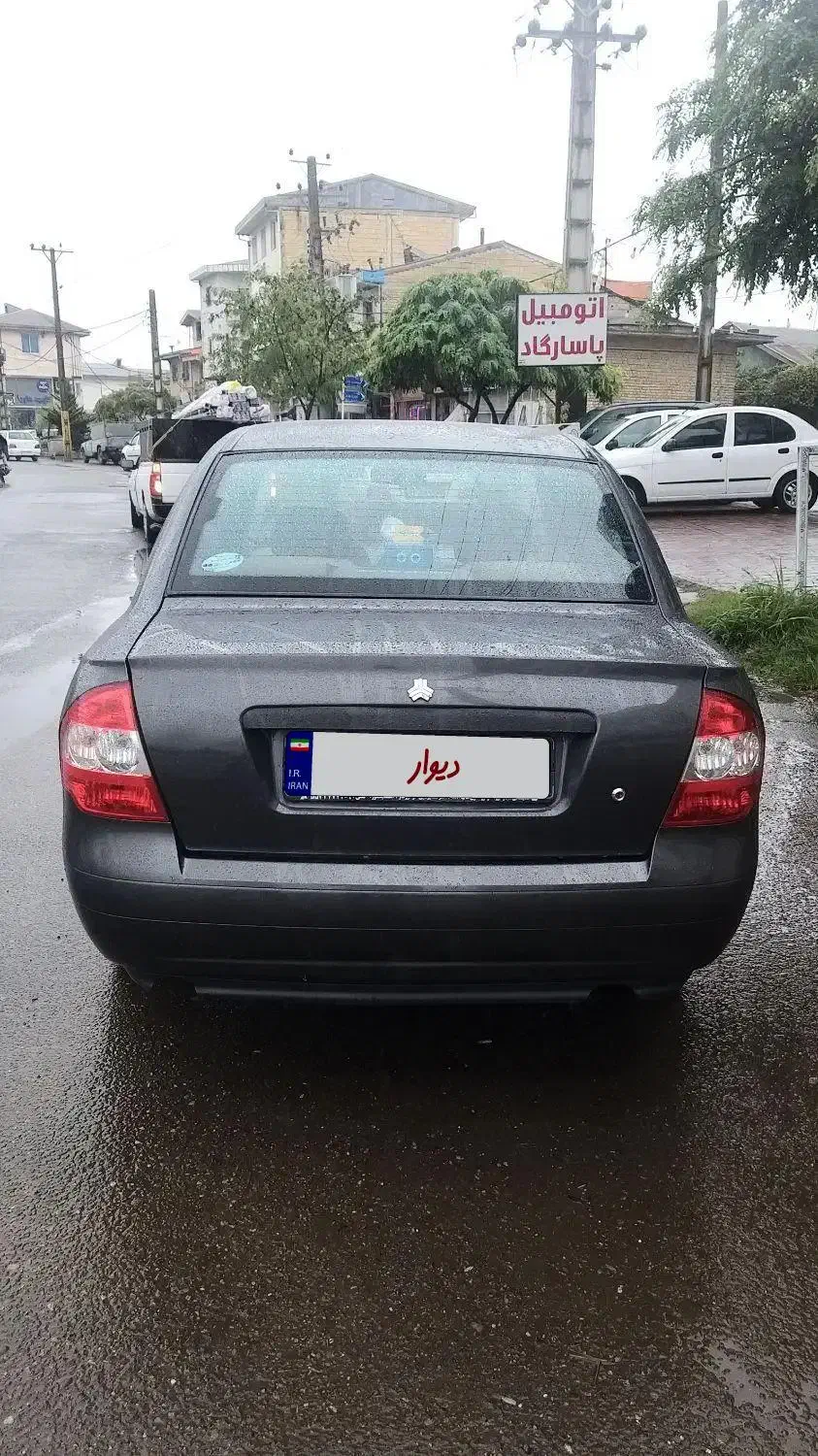 تیبا صندوق دار مدل ۹۶ در حد خشک|خودرو سواری و وانت|لاهیجان, بوجایه|دیوار