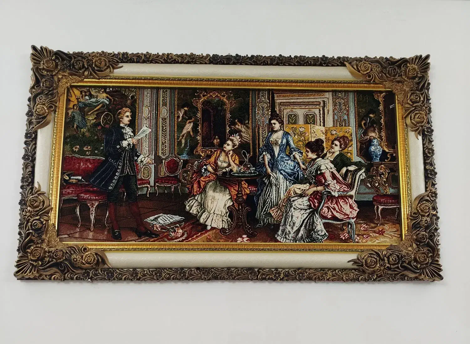 تابلو فرش و تابلو سه تیکه طلایی|تابلو فرش|ملکآباد, |دیوار