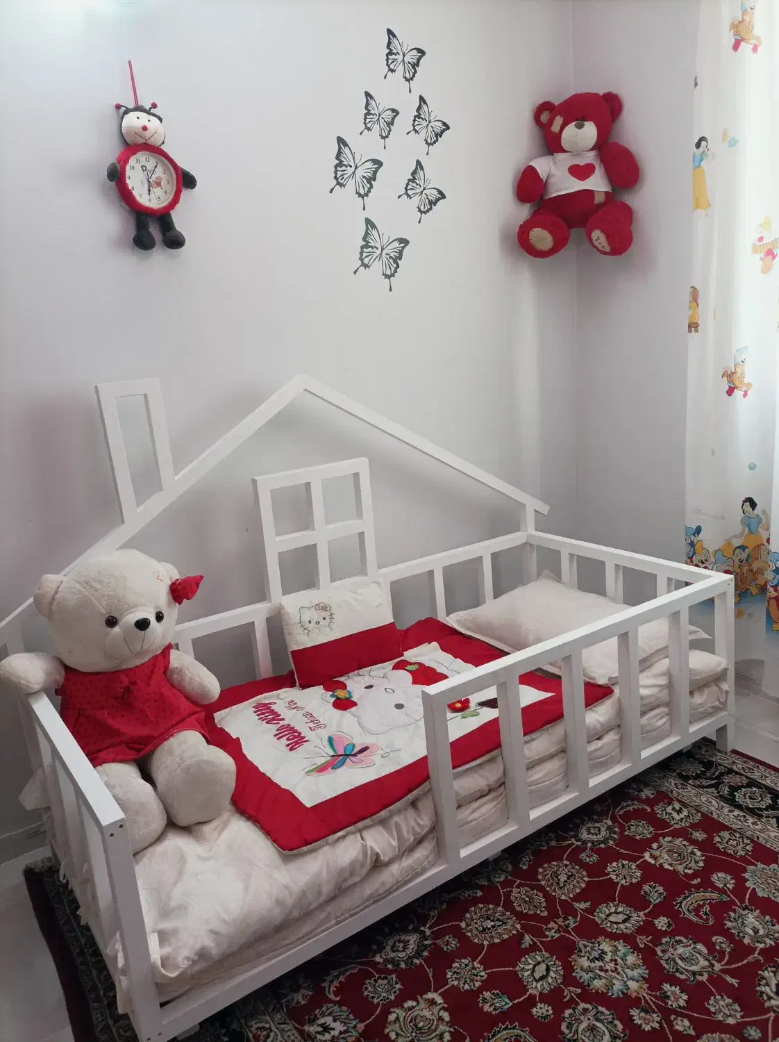 تخت کلبه نوجوان|تخت و سرویس خواب|مشهد, چهارچشمه|دیوار