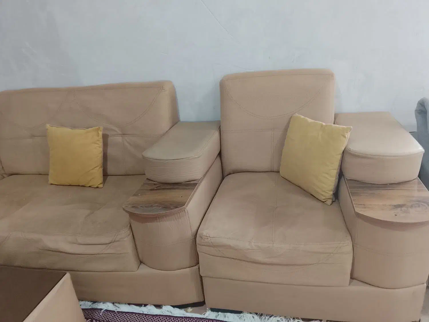 مبل|مبلمان خانگی و میز عسلی|شوط, |دیوار