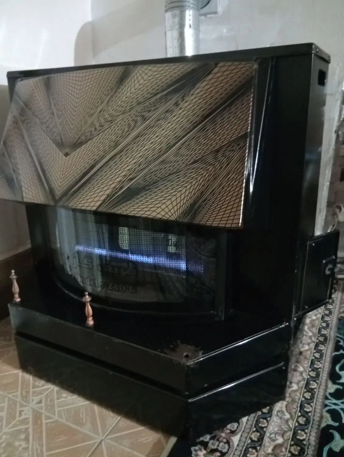 بخاری گازی طرح شومینه|بخاری، هیتر، شومینه|سبزوار, طبرسی (جعفرآباد)|دیوار