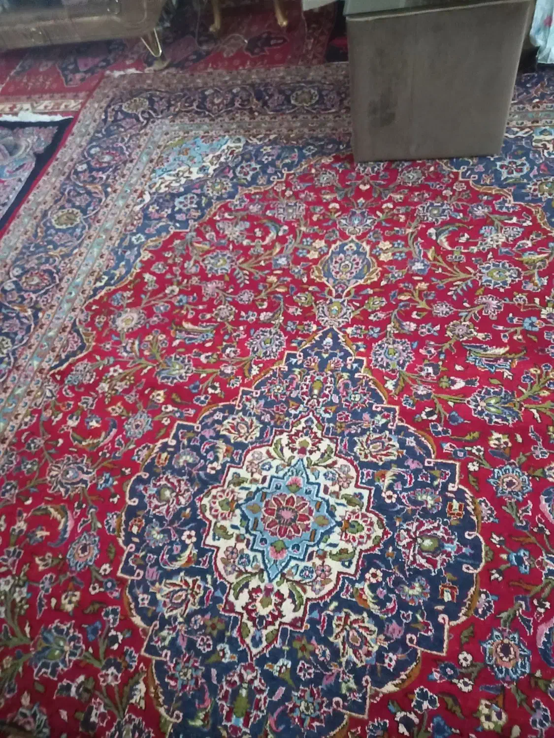 فرش ۱۲ متری دست بافت|فرش|میانه, |دیوار