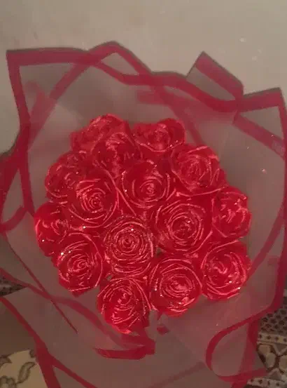 گل روبانی|گل مصنوعی|ایذه, |دیوار