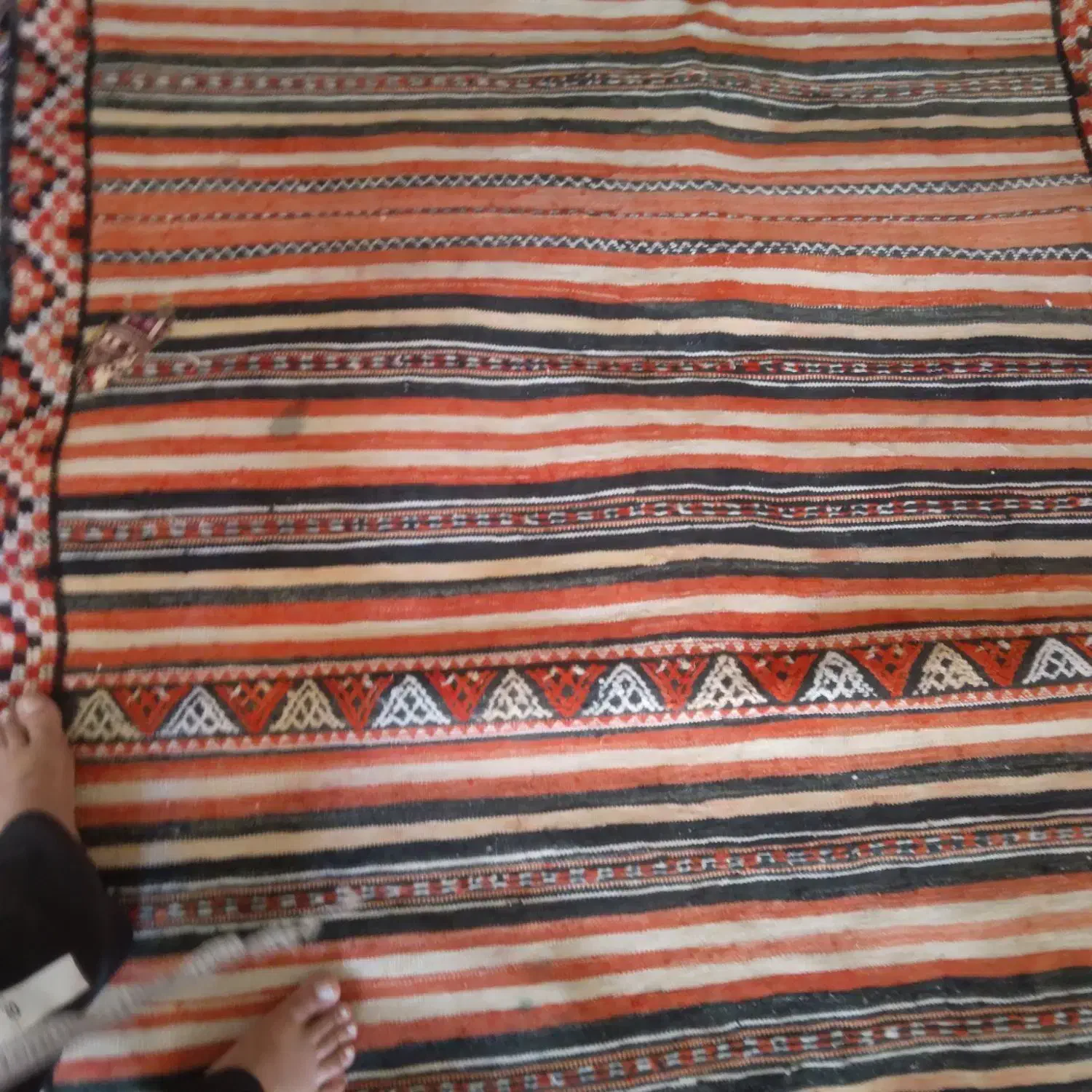 یک عدد کیلم جاجیم|گلیم، جاجیم، گبه|سهند, |دیوار