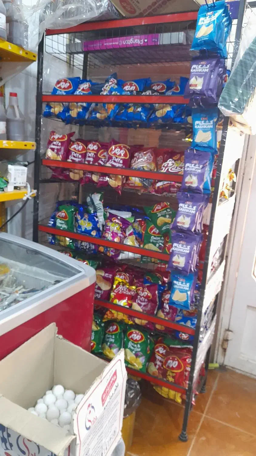 قفسه نو یک ماه خریدم|کتابخانه، شلف، قفسههای دیواری|اهواز, پردیس|دیوار