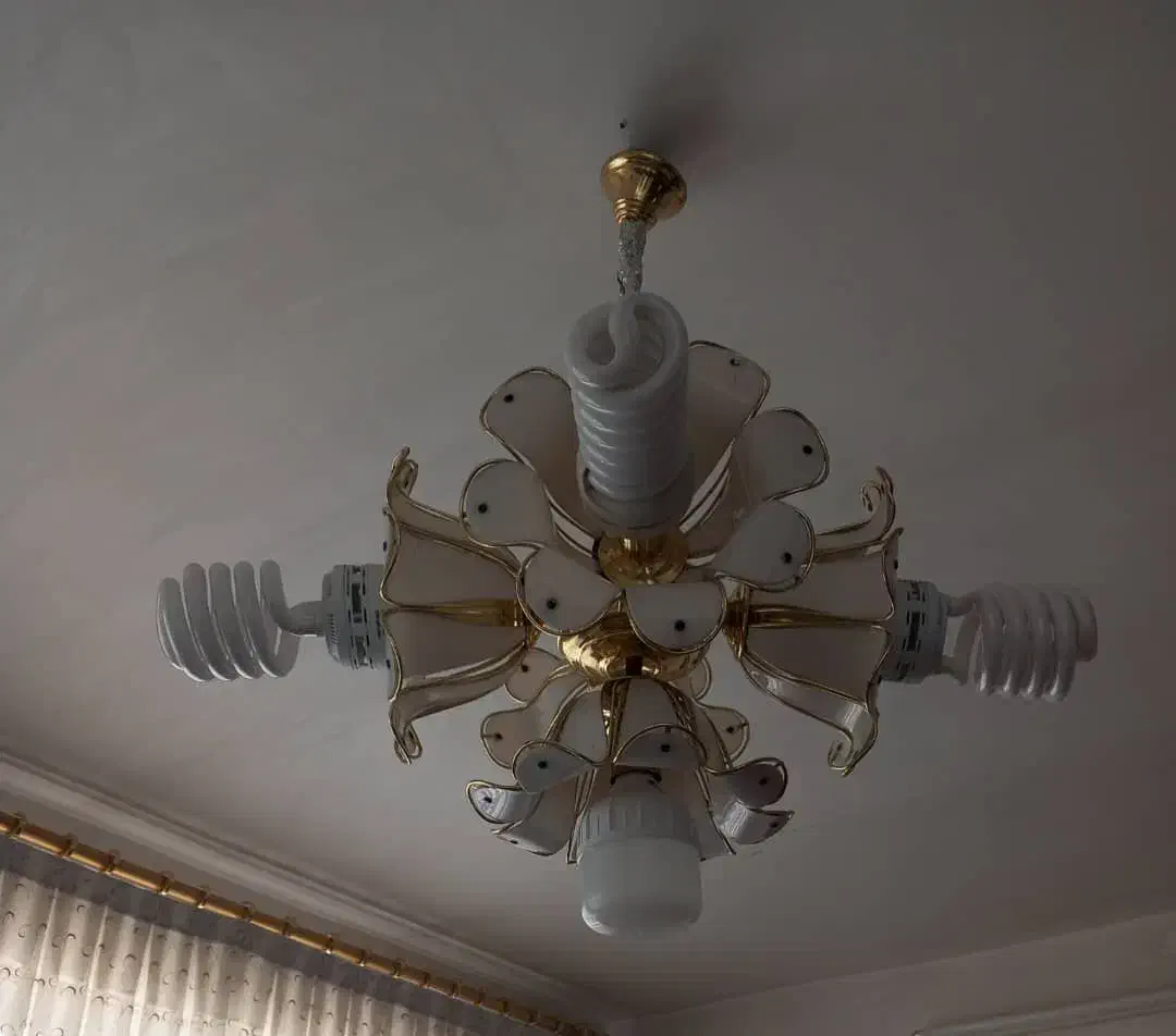 لوستر فلزی|لوستر و چراغ آویز|خوی, |دیوار