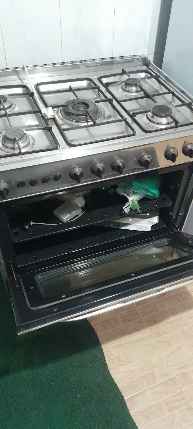 اجاق گاز فردار استیل|اجاق گاز و لوازم برقی پخت‌وپز|محمدیه-قزوین, |دیوار