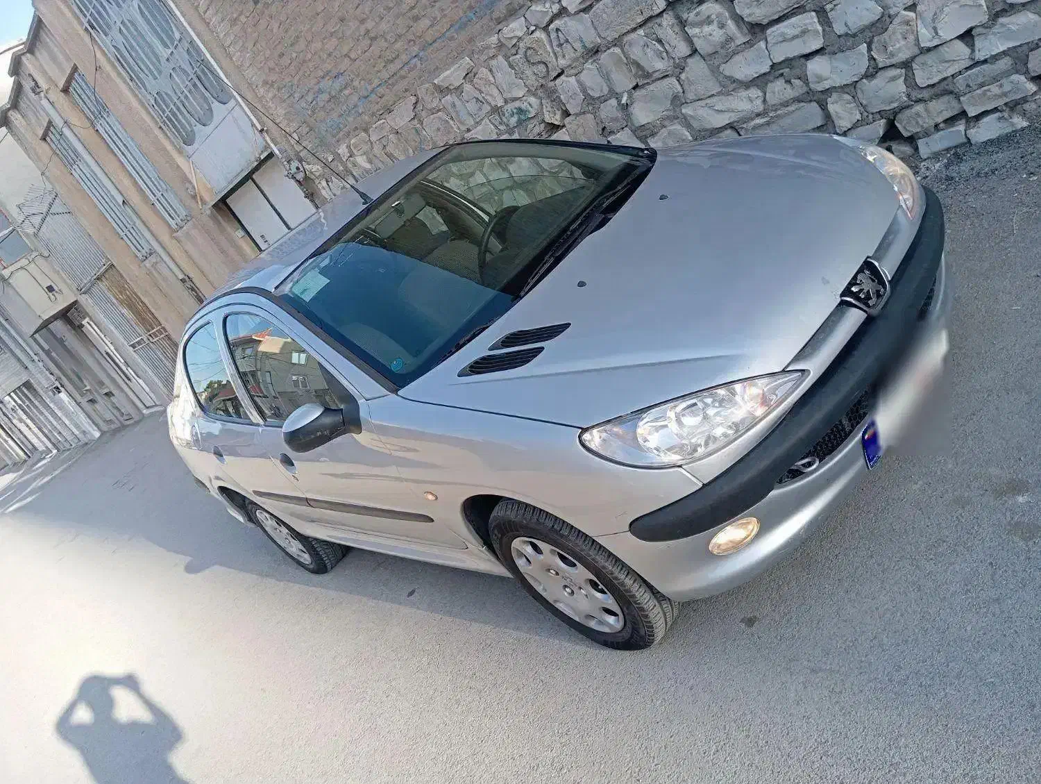 206 SDمدل 94بی رنگ درحد|خودرو سواری و وانت|کرمانشاه, |دیوار