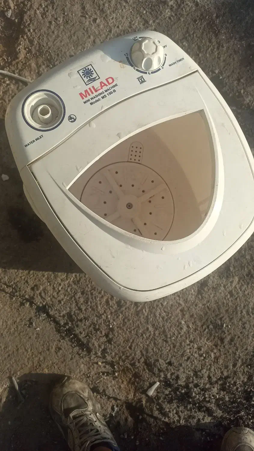 مینی واش سطلی میلاد 1.5 کیلویی|ماشین لباسشویی و خشککن لباس|نسیمشهر, |دیوار