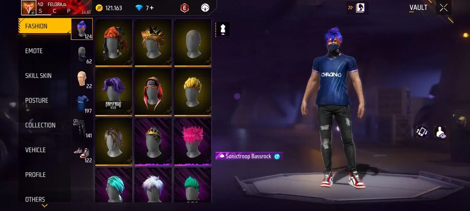 اکانت فری فایر|کنسول، بازی ویدئویی و آنلاین|تهران, زعفرانیه|دیوار