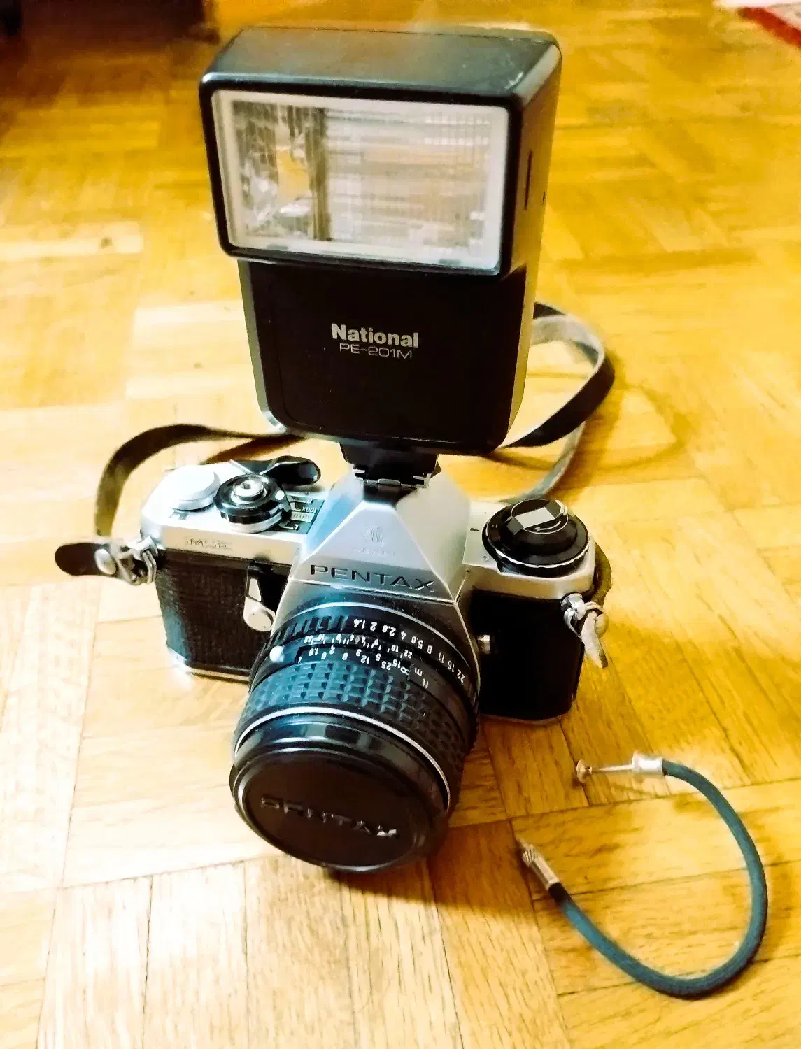 دوربین ژاپنی پنتاکس با لنز Pentax ME SLR+Lens 50mm|دوربین عکاسی و فیلم‌برداری|تهران, گاندی|دیوار