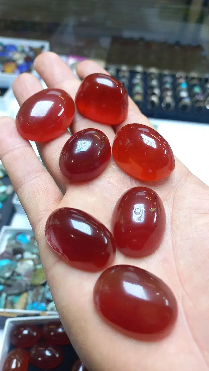 نگین عقیق سرخ|جواهرات|کرمانشاه, |دیوار