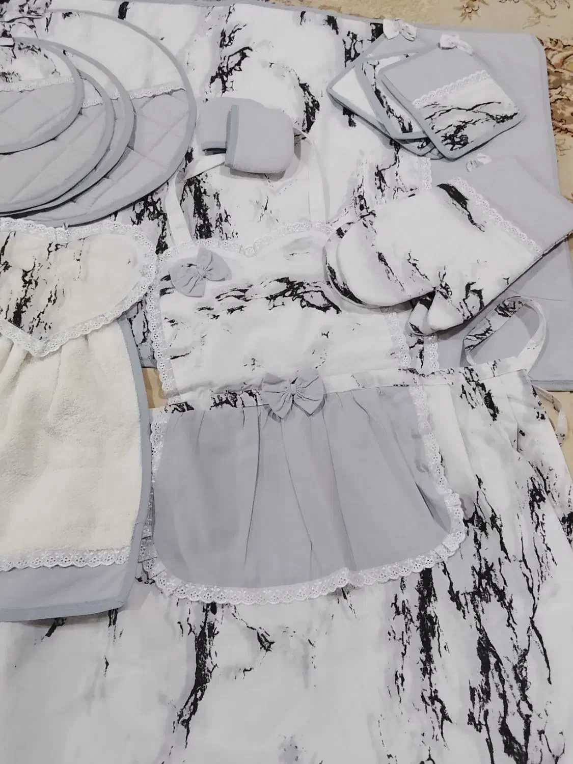 سرویس پارچه ای آشپزخانه|سفره، حوله، دستمال آشپزخانه|یزد, |دیوار