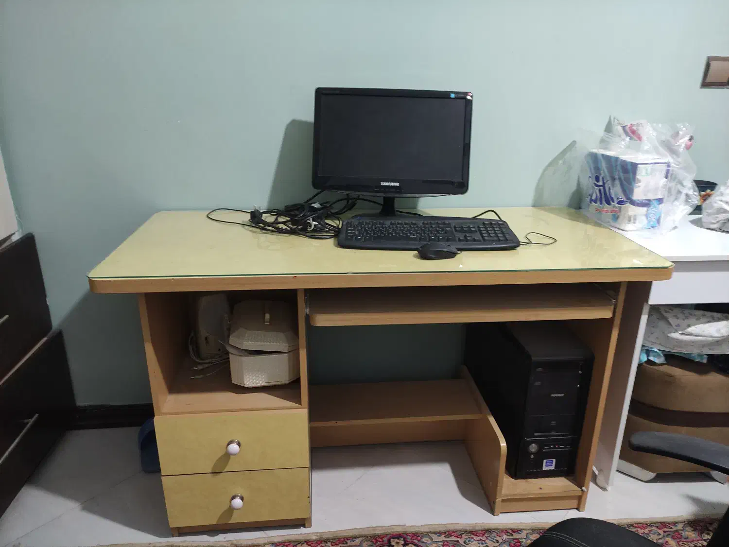 میز کامپیوتر|میز تحریر و کامپیوتر|کرمان, |دیوار