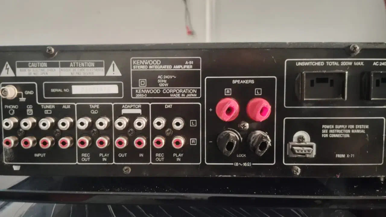 امپلی فایرکنوودA51ژاپن|سیستم صوتی خانگی|تهران, اوقاف|دیوار