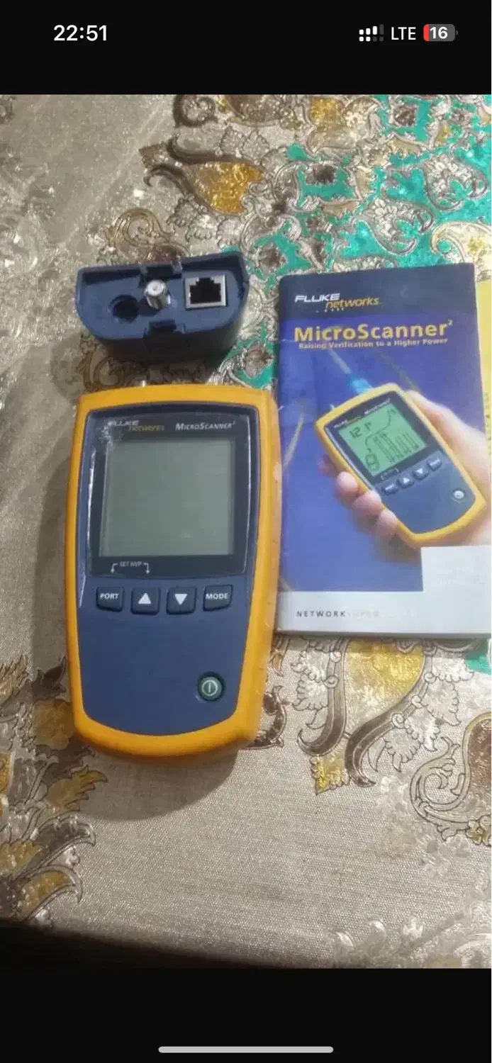 تستر کابل شبکه فلوک|مودم و تجهیزات شبکه|تهران, تهرانپارس شرقی|دیوار