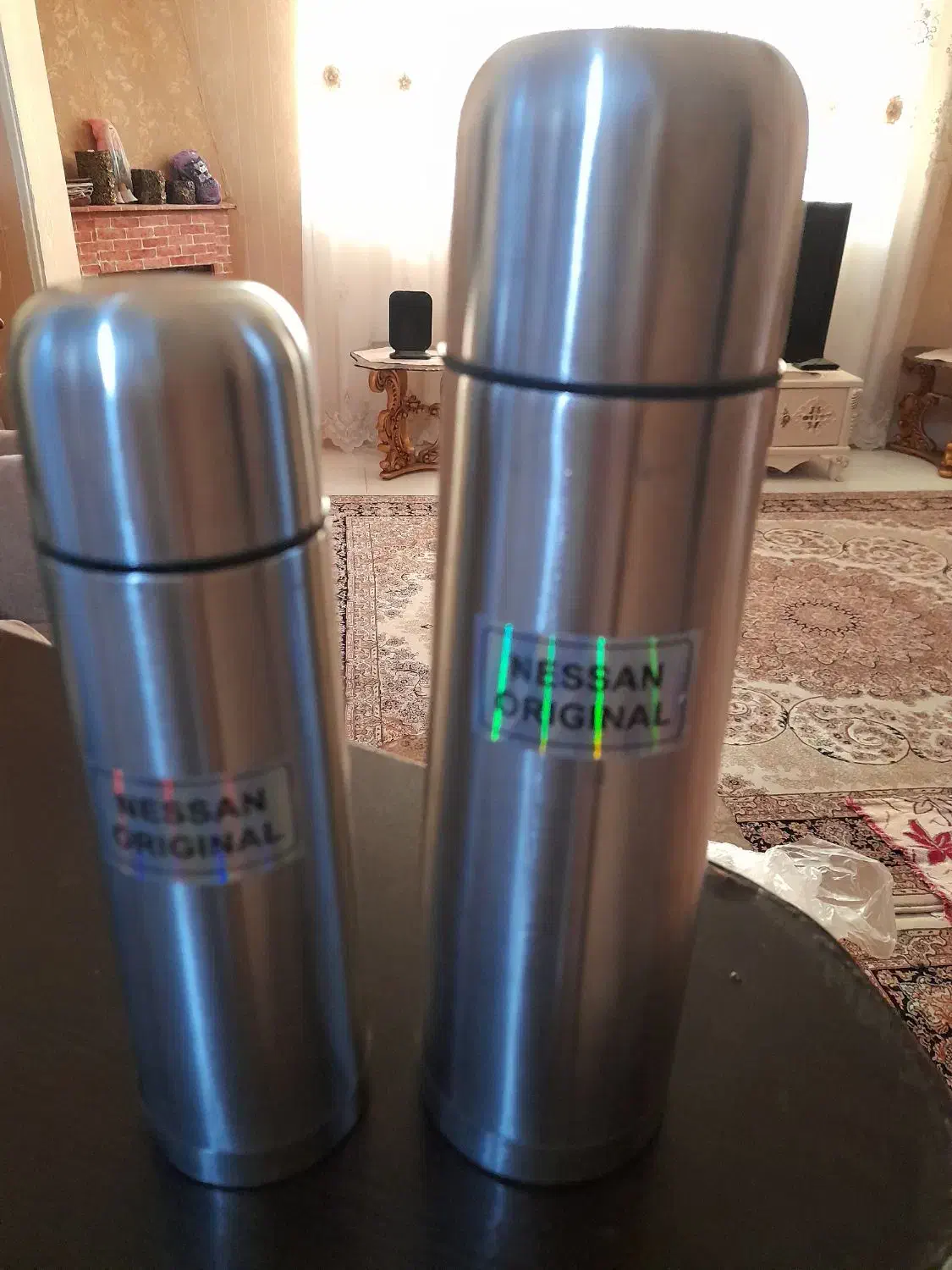 فلاکس استوانه استیل مسافرتی|سماور، چایساز، قهوهساز|تهران, مخصوص|دیوار