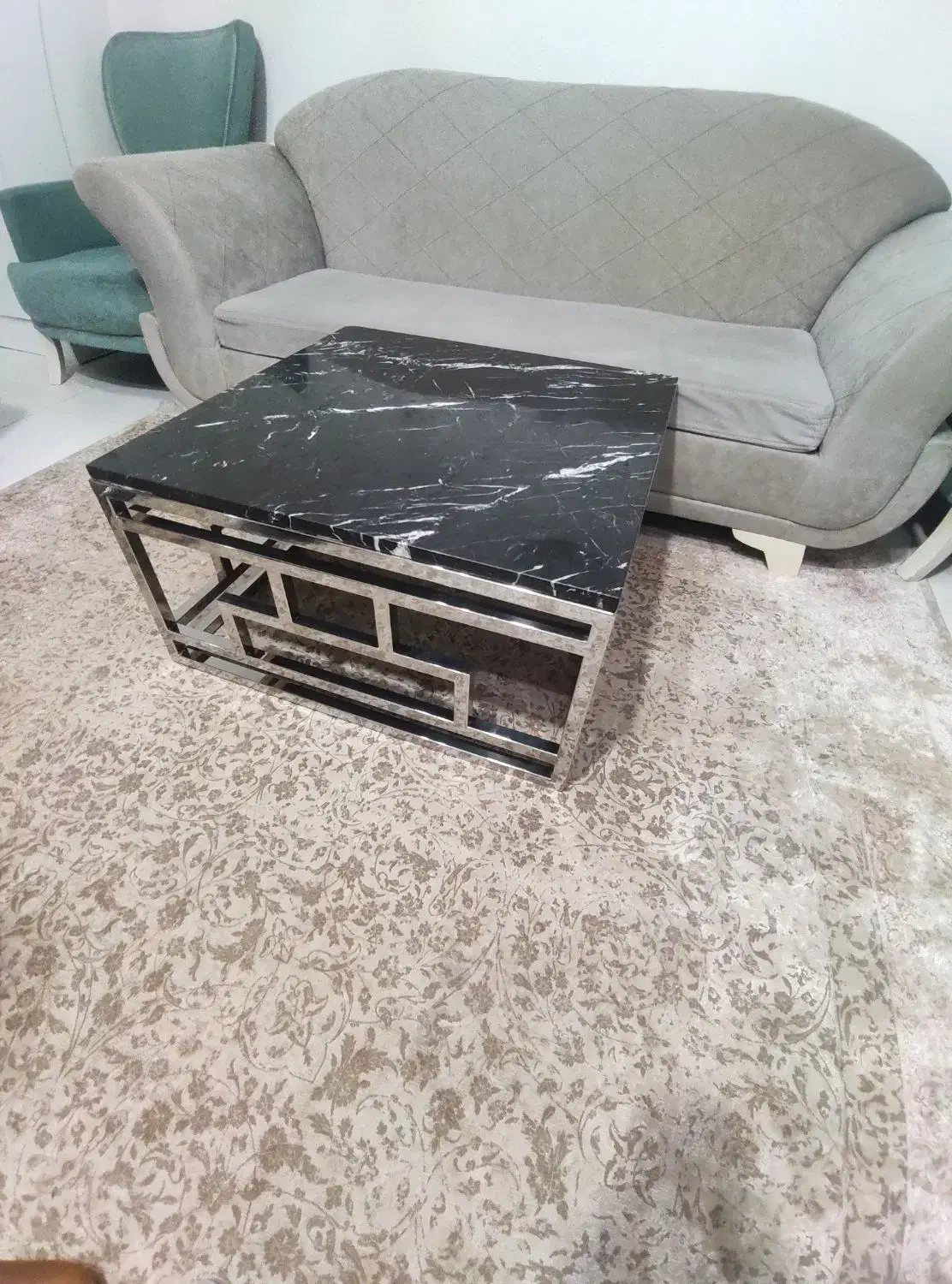 جلو مبلی استیل|مبلمان خانگی و میز عسلی|رباطکریم, نصیرشهر|دیوار