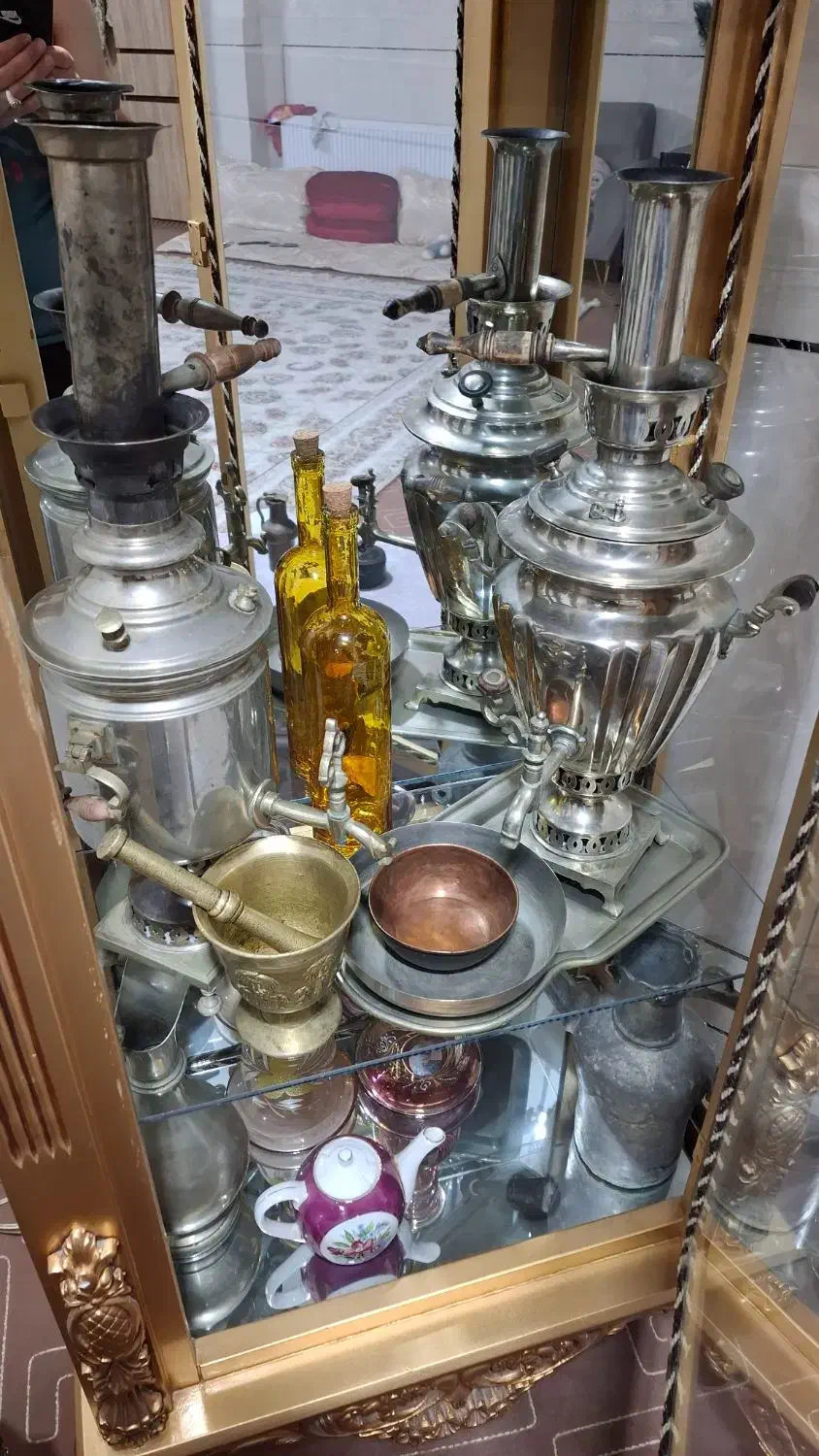 یک سری اساس عتیقه درجه یک و تمیز|کلکسیون اشیاء عتیقه|خمینی‌شهر, |دیوار