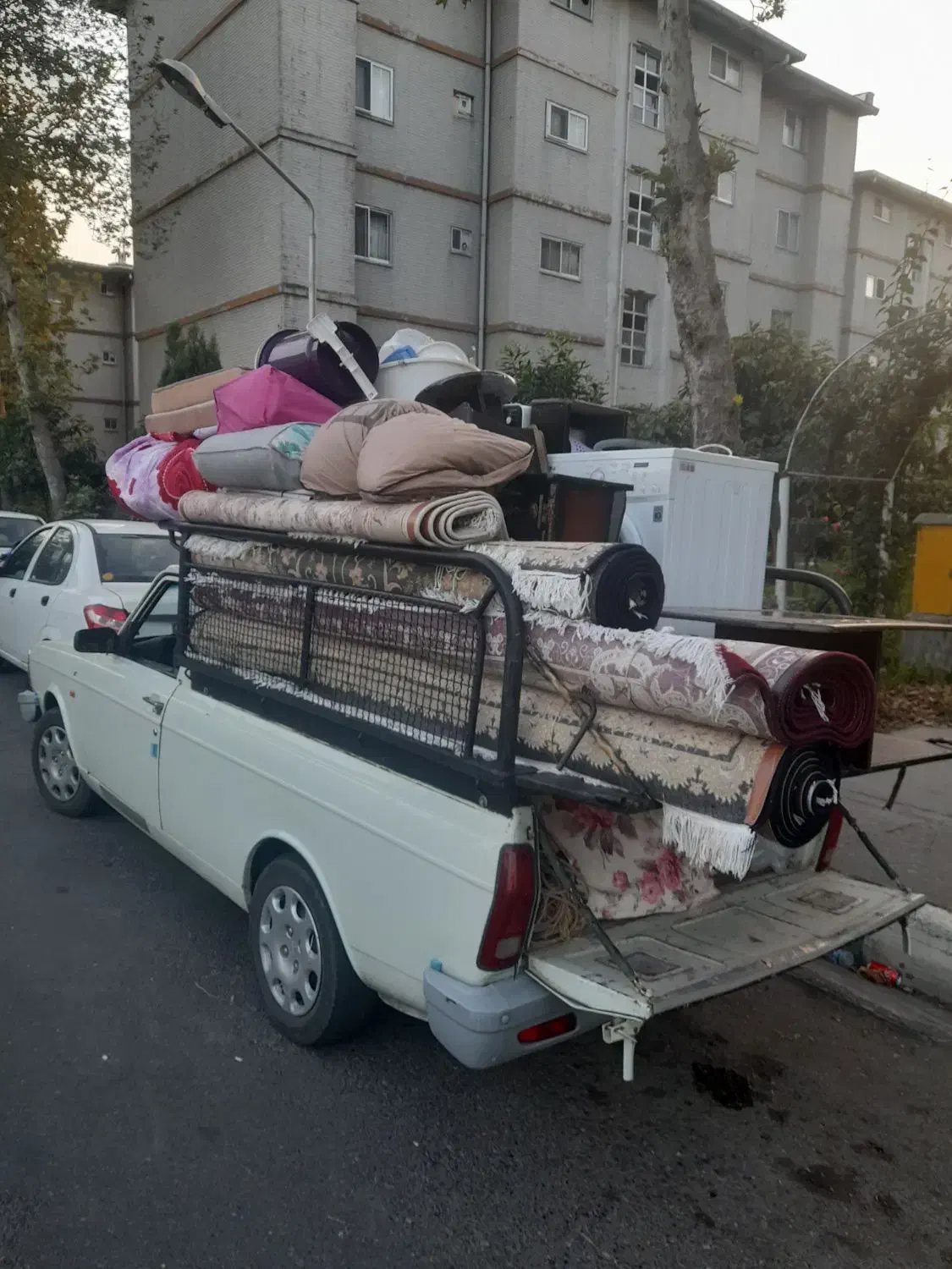 باربری وانت بار اسباب کشی منزل با کارگر قیمت مناسب|خدمات حمل و نقل|رشت, انصاری|دیوار