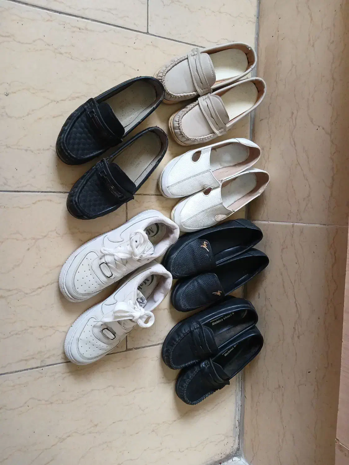 کفش وکتونی سایز ۳۸ سالم بدون پارگی|کیف، کفش، کمربند|رشت, پیرکلاچای|دیوار