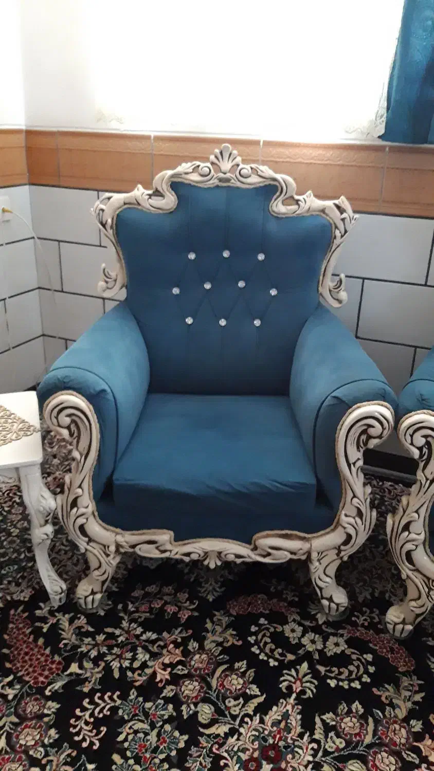 راحتی سالم و بدون ایراد|مبلمان خانگی و میز عسلی|اراک, |دیوار