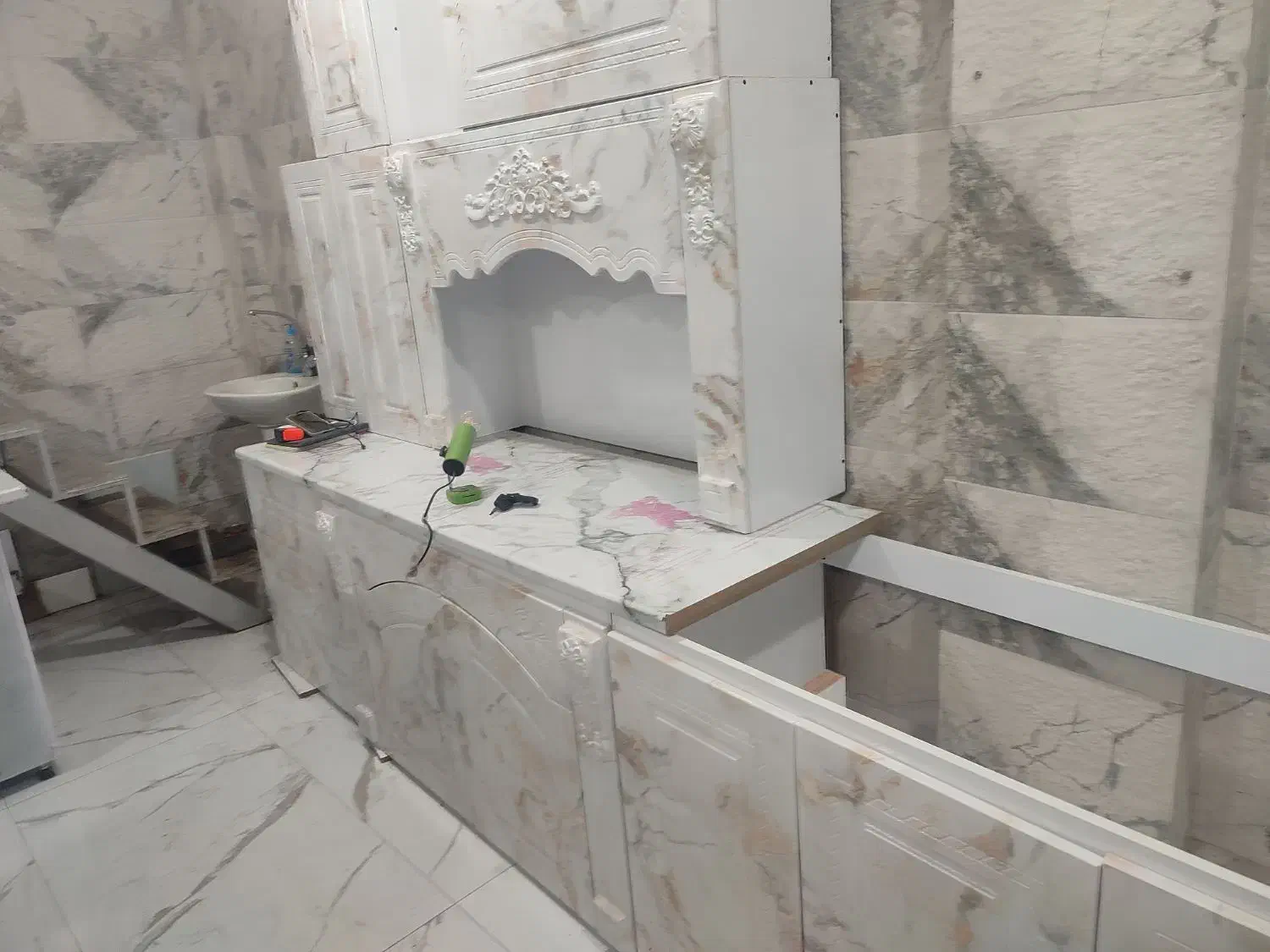 کابینت آماده منبران|خدمات پیشه و مهارت|رودبنه, |دیوار