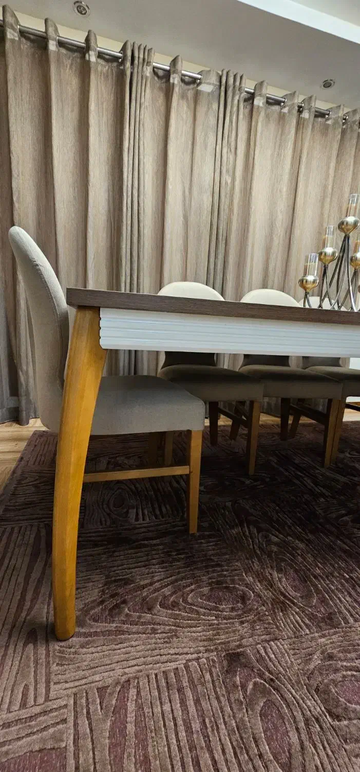 میز نهارخوری 8،10 نفره( فقط میز)|میز و صندلی غذاخوری|رامسر, |دیوار