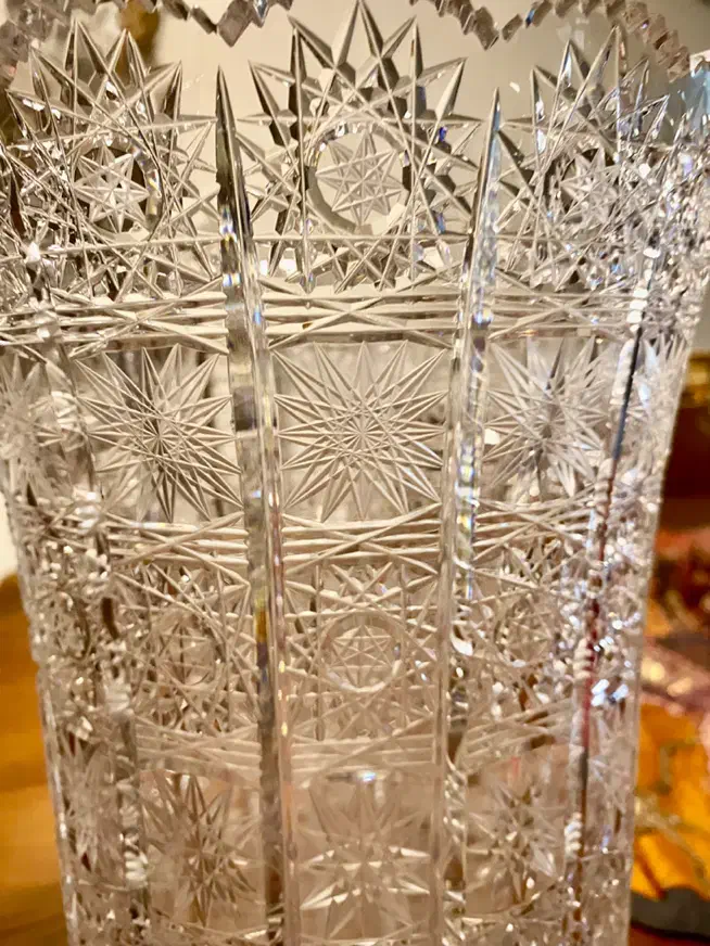 گلدان کریستال بوهمیا|صنایع دستی و سایر لوازم تزئینی|پردیس, فاز ۲|دیوار