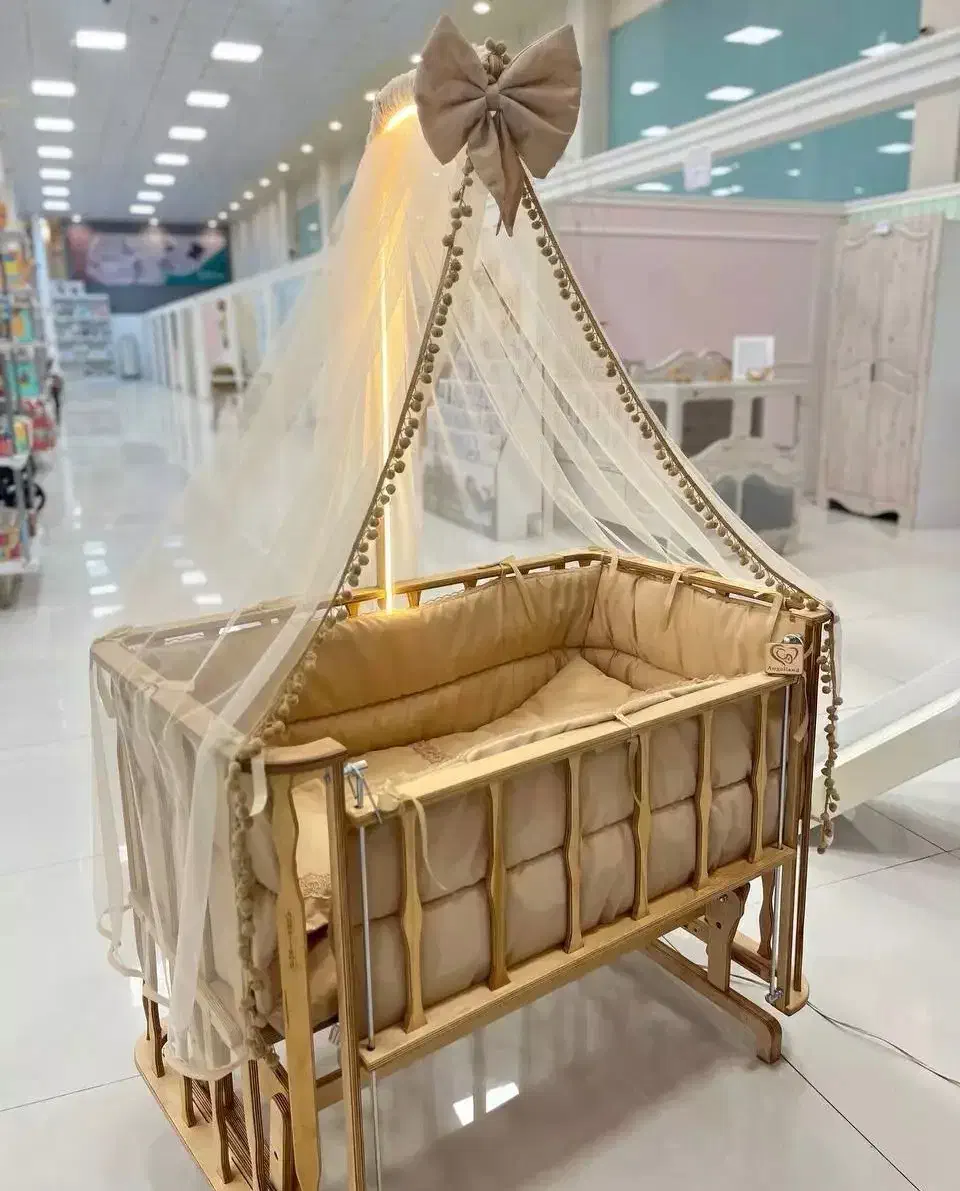 گهواره چوبی|تخت و صندلی بچه|تبریز, |دیوار